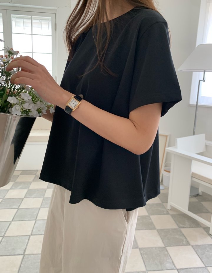 Allu - Korean Women Fashion - #womensfashion - Jane Hull Tee - 3