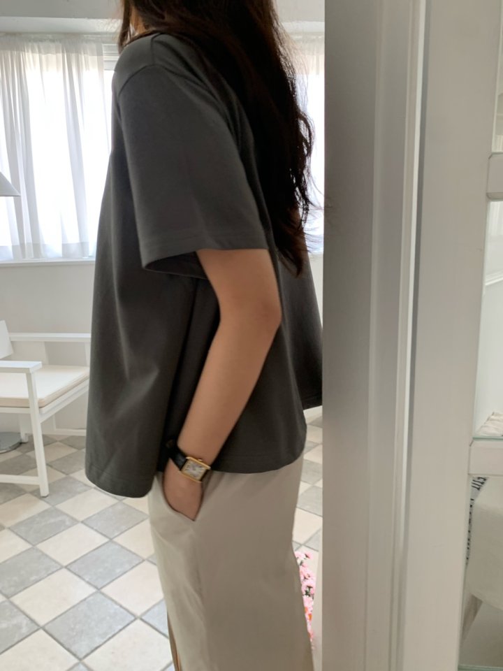 Allu - Korean Women Fashion - #womensfashion - Jane Hull Tee - 7