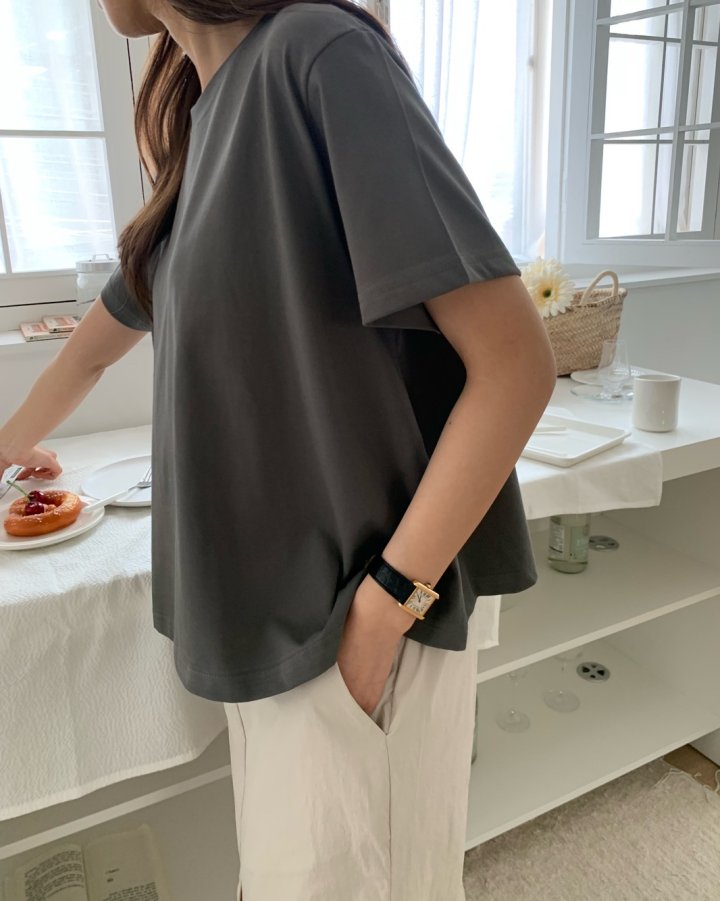 Allu - Korean Women Fashion - #womensfashion - Jane Hull Tee - 9