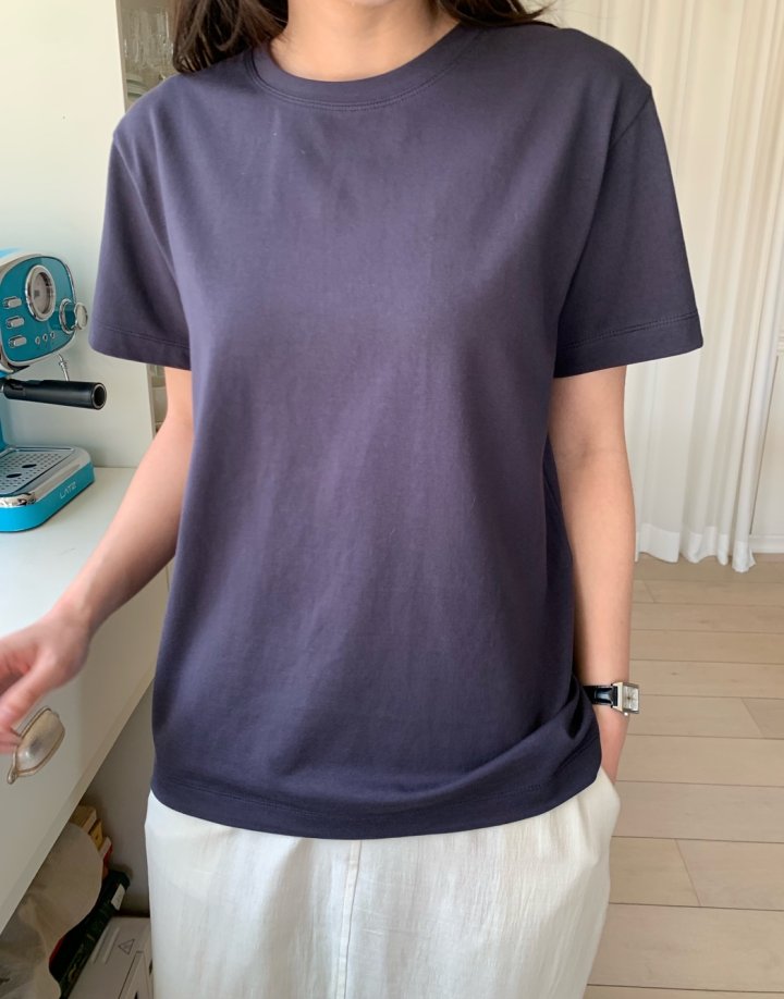 Allu - Korean Women Fashion - #womensfashion - Regular Span Tee