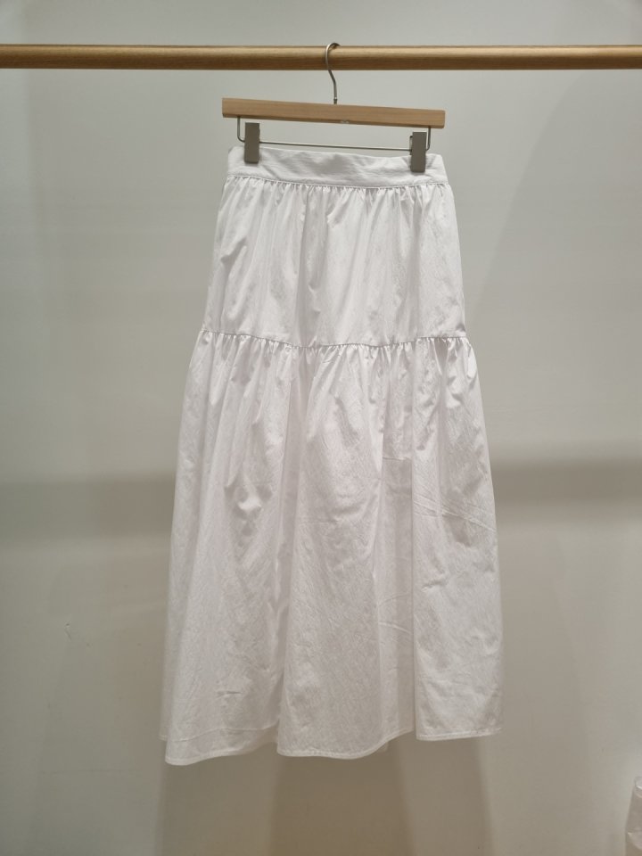 Allu - Korean Women Fashion - #womensfashion - Cotton Shirring Skirt - 9