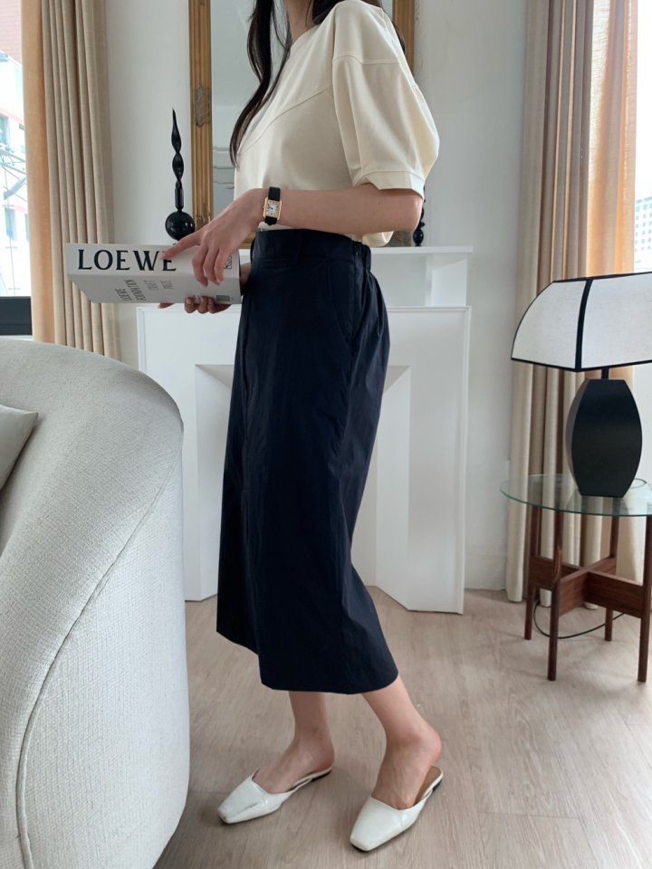 Allu - Korean Women Fashion - #womensfashion - Basrak Span Skirt - 11