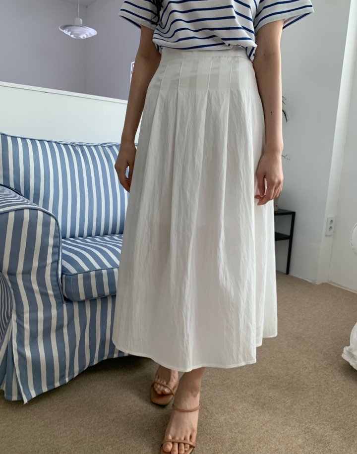 Allu - Korean Women Fashion - #womensfashion - Pin-Tuck Pleated Skirt - 10