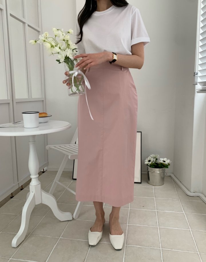 Allu - Korean Women Fashion - #womensfashion - Bibi Long Span Skirt - 12