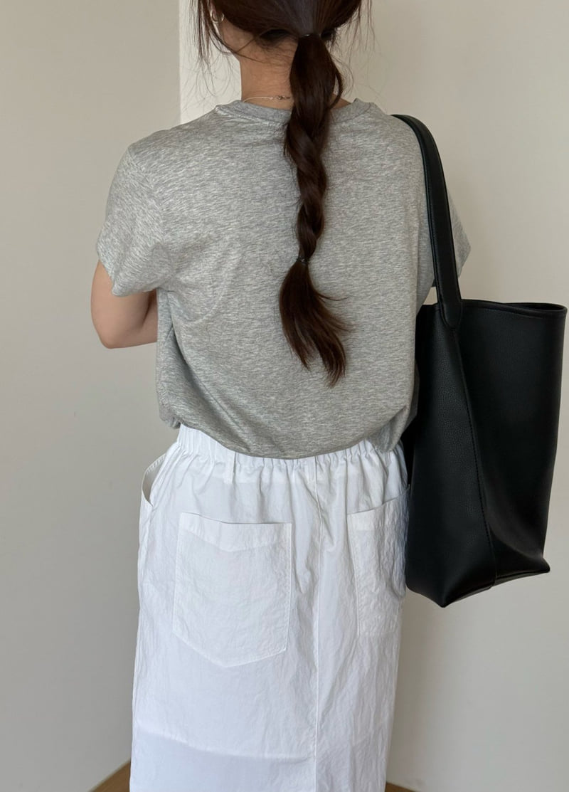 Amygrace - Korean Women Fashion - #womensfashion - Tenshi Banding Skirt - 4