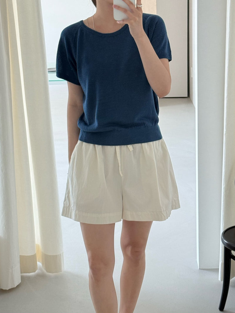 Amygrace - Korean Women Fashion - #momslook - Raglan Linen Knit - 3