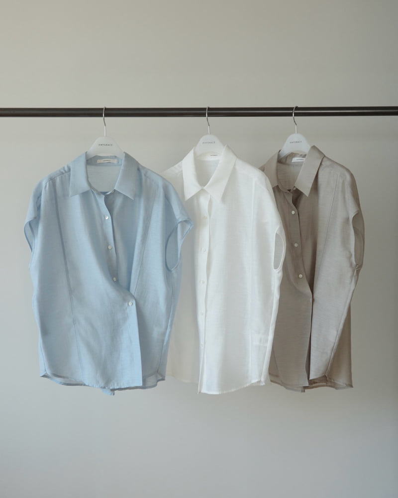 Amygrace - Korean Women Fashion - #pursuepretty - Bay Wrap Blouse