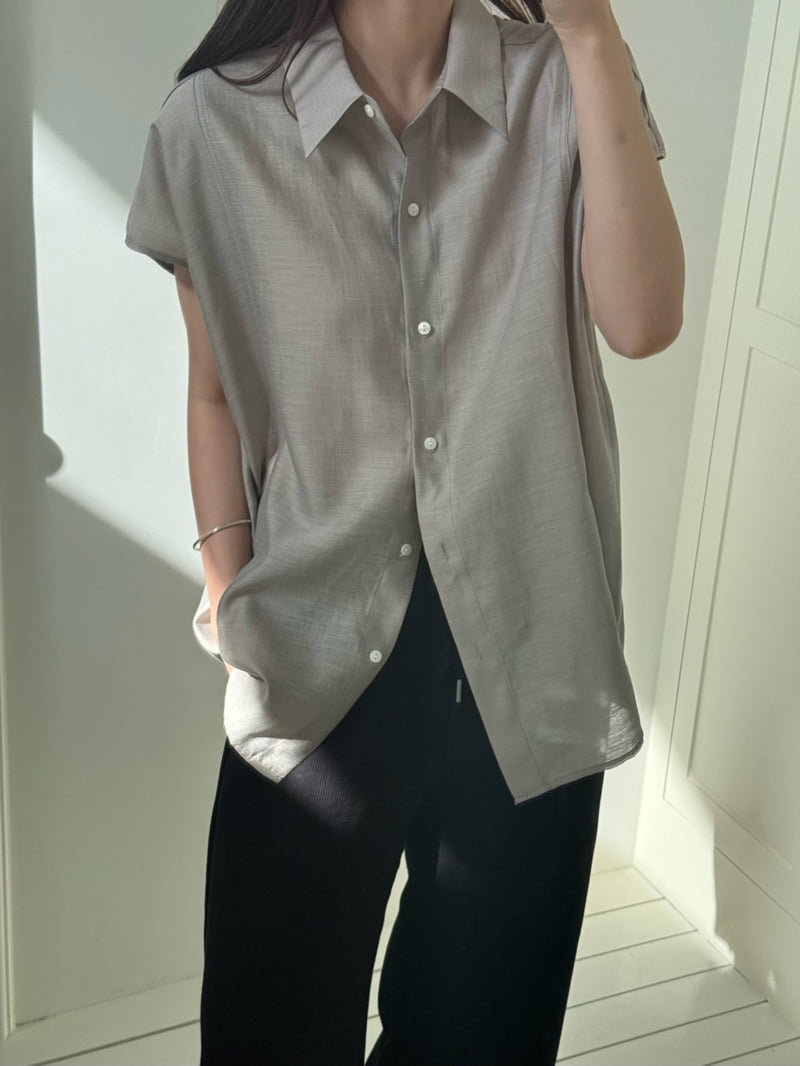 Amygrace - Korean Women Fashion - #restrostyle - Bay Wrap Blouse - 2