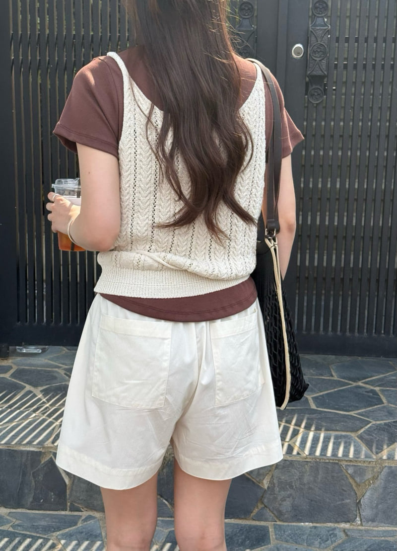 Amygrace - Korean Women Fashion - #romanticstyle - Signature Summer Shorts - 7