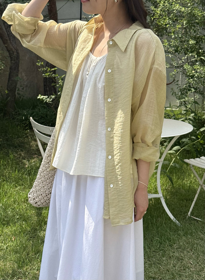 Amygrace - Korean Women Fashion - #shopsmall - Marena Summer Shirt - 7