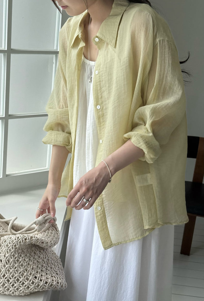 Amygrace - Korean Women Fashion - #thatsdarling - Marena Summer Shirt - 8