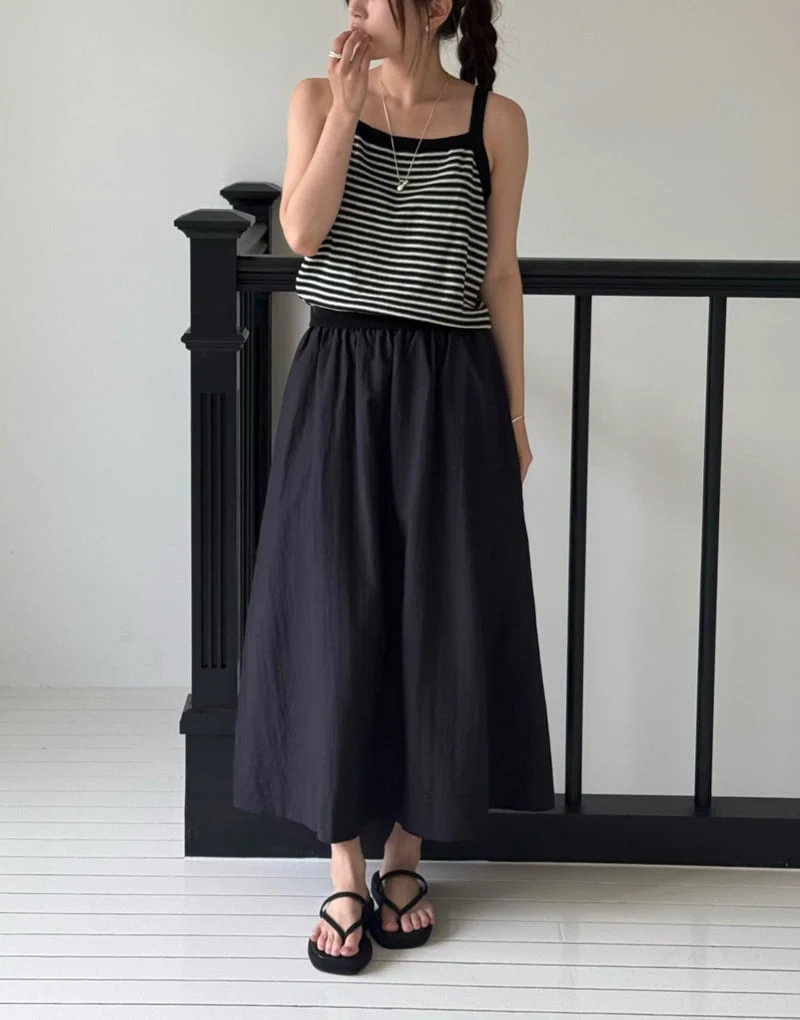 Amygrace - Korean Women Fashion - #thatsdarling - Flowy Tencel Skirt - 7