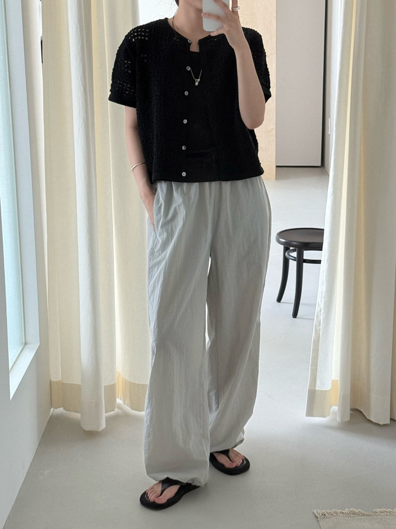 Amygrace - Korean Women Fashion - #thelittlethings - Natural Lacy Cardigan - 2