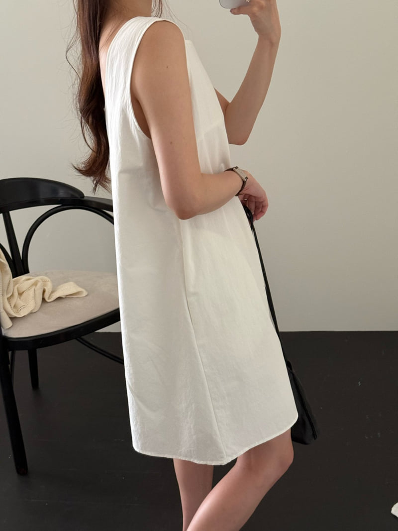 Amygrace - Korean Women Fashion - #vintageinspired - Glass Mini One-piece - 10