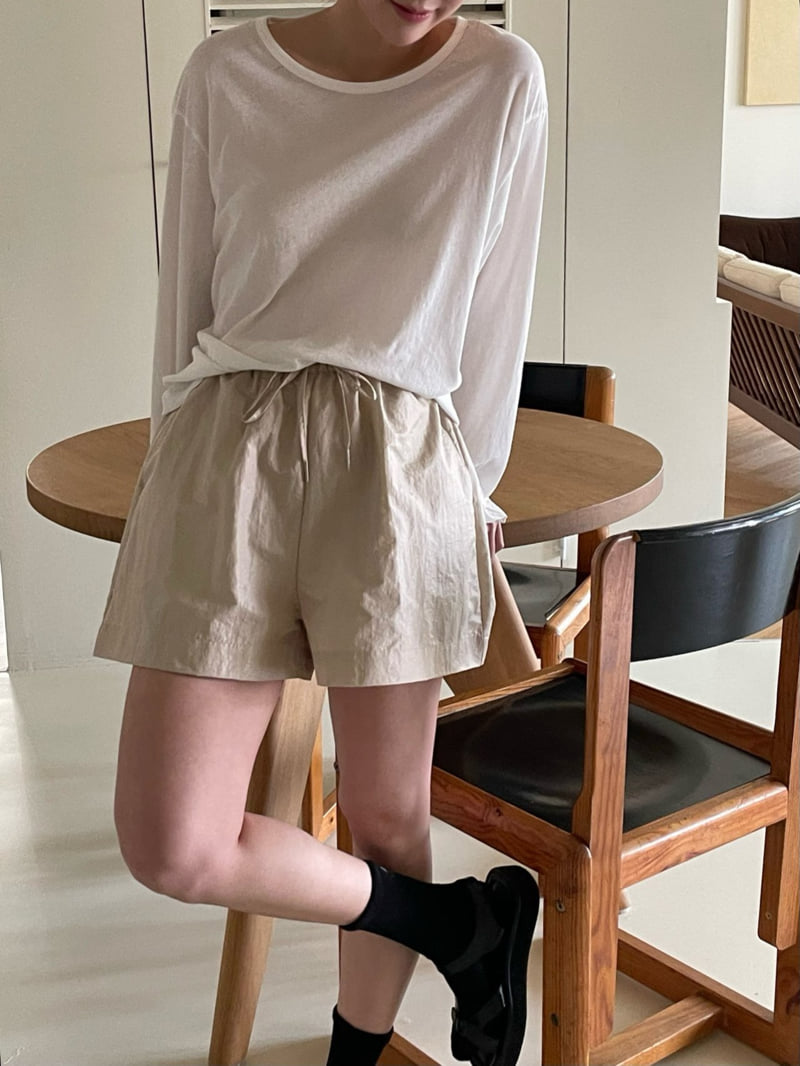 Amygrace - Korean Women Fashion - #womensfashion - Water Banding Pants - 6