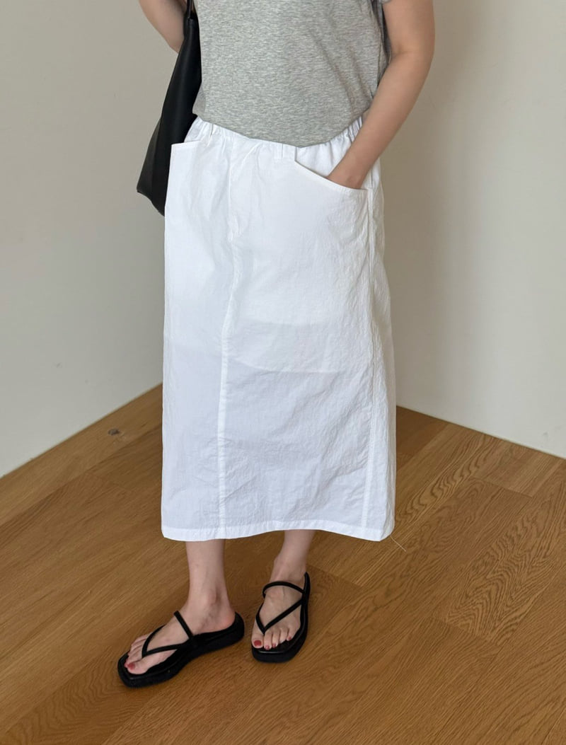 Amygrace - Korean Women Fashion - #womensfashion - Tenshi Banding Skirt - 3