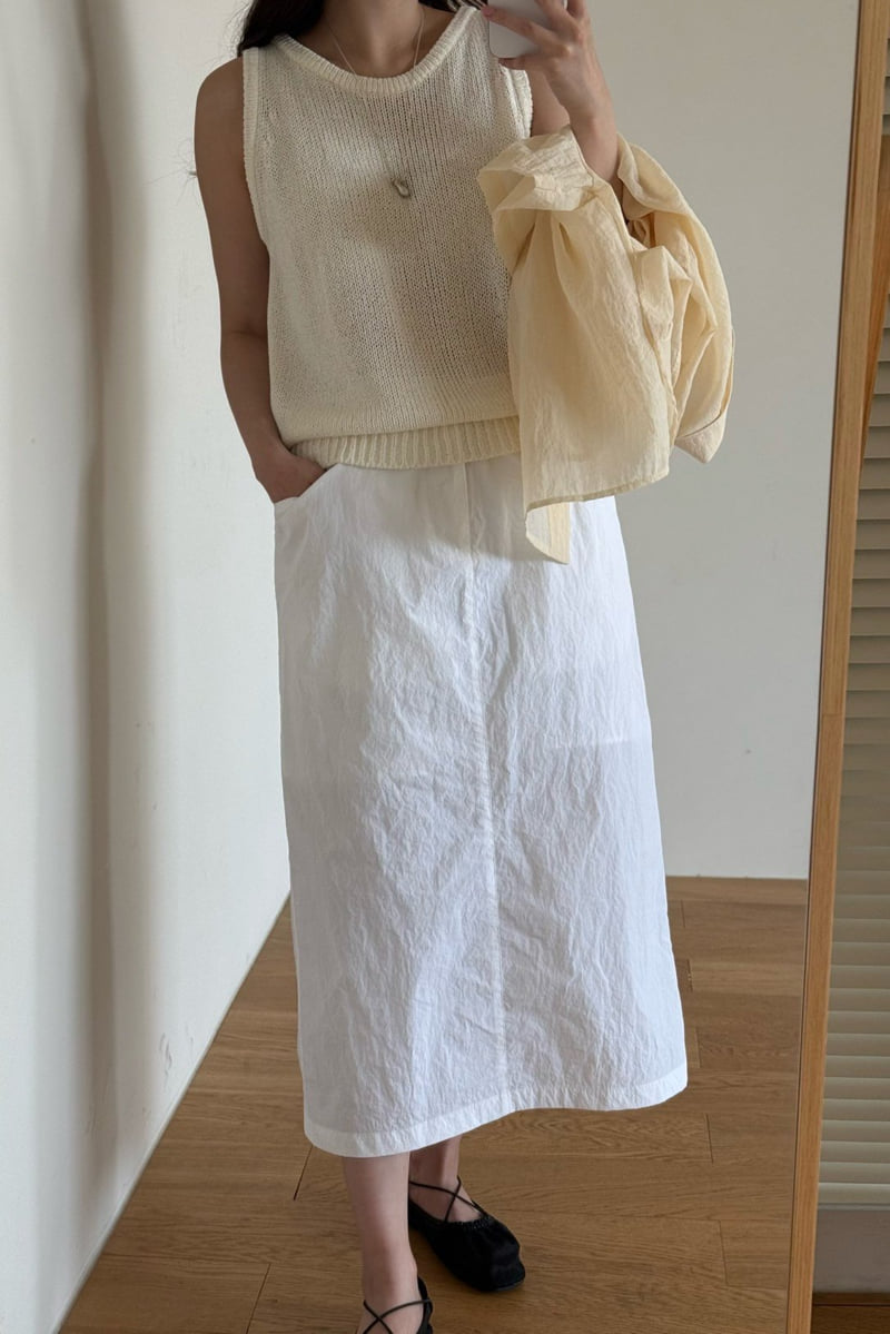 Amygrace - Korean Women Fashion - #womensfashion - Tenshi Banding Skirt - 5