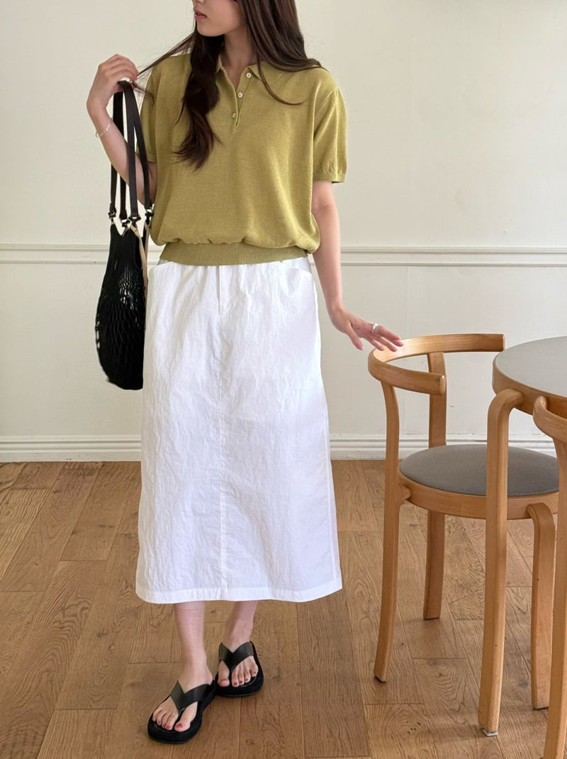 Amygrace - Korean Women Fashion - #womensfashion - Tenshi Banding Skirt - 9