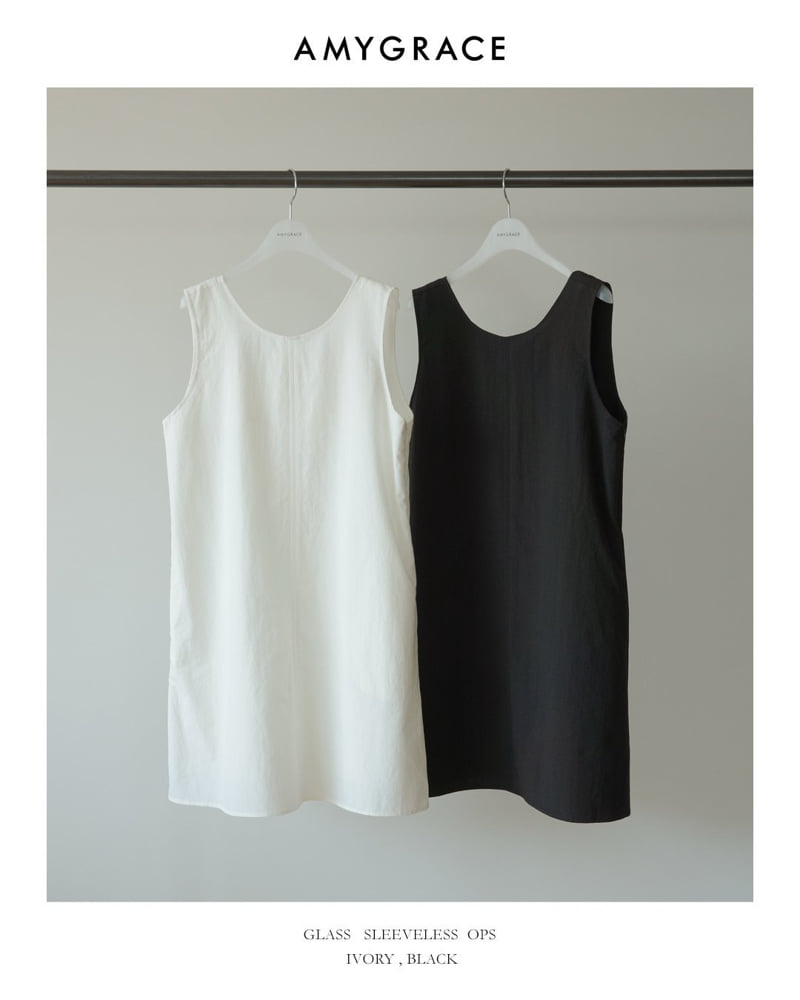 Amygrace - Korean Women Fashion - #womensfashion - Glass Mini One-piece