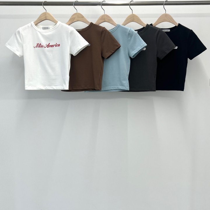 Another Avenue - Korean Women Fashion - #momslook - America Tee