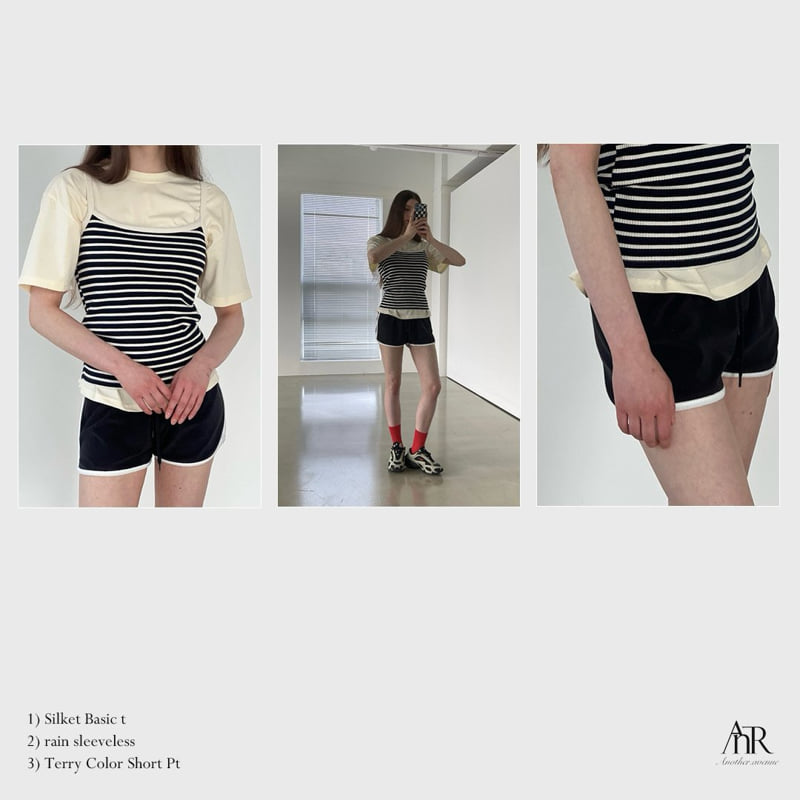 Another Avenue - Korean Women Fashion - #momslook - Rain Sleeveless Tee - 10