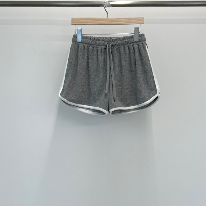 Another Avenue - Korean Women Fashion - #momslook - Terry Contrast Short Pants - 5