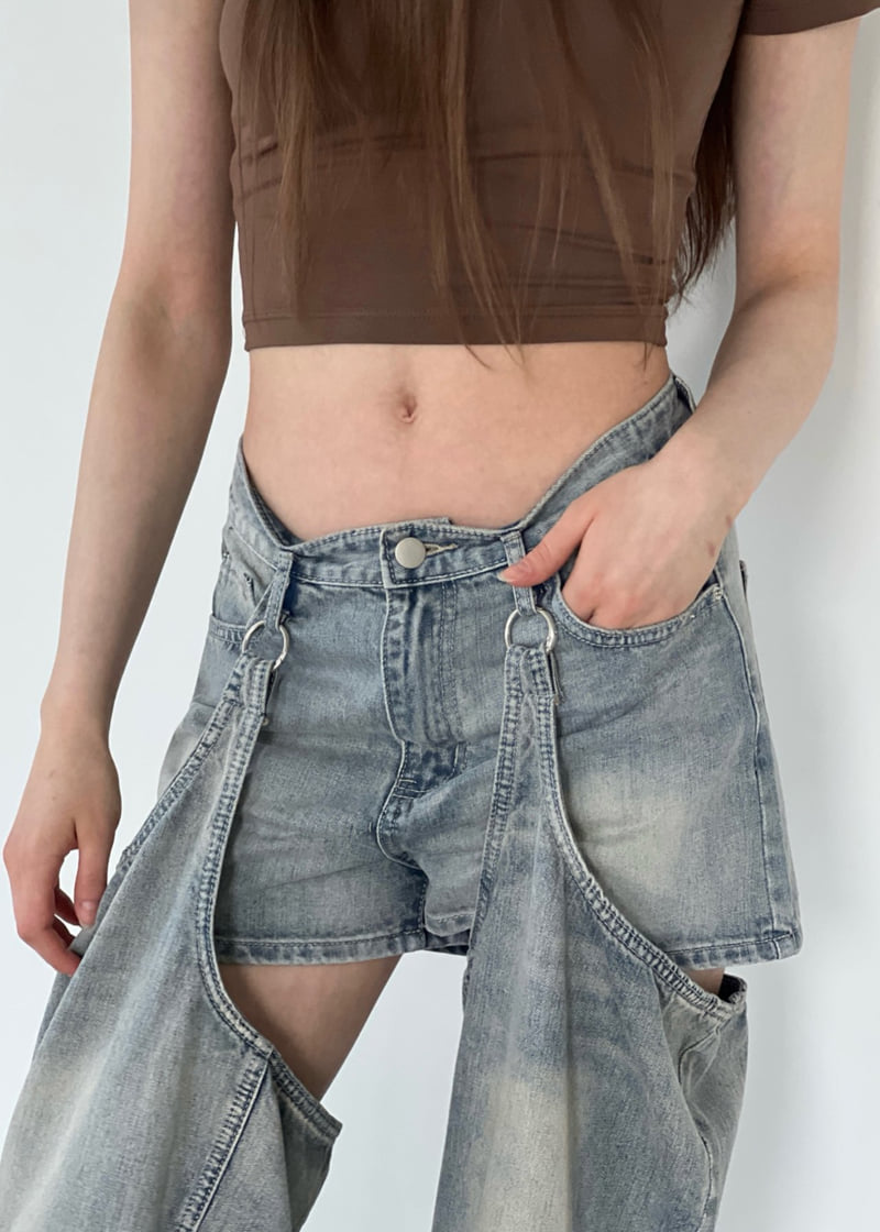 Another Avenue - Korean Women Fashion - #momslook - More Denim Pants - 12