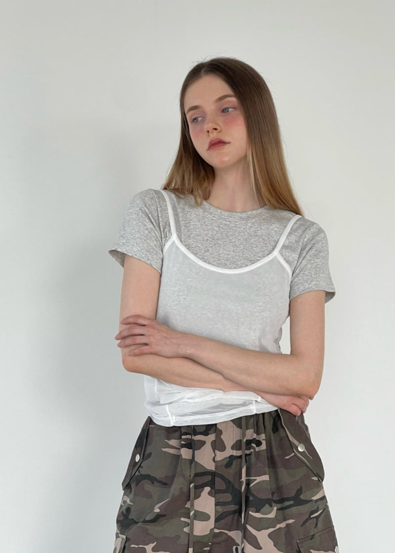 Another Avenue - Korean Women Fashion - #momslook - Layered Mesh Tee - 12