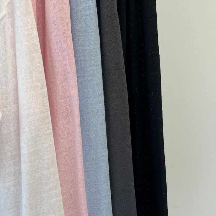 Another Avenue - Korean Women Fashion - #momslook - Line Cutting Tee - 2