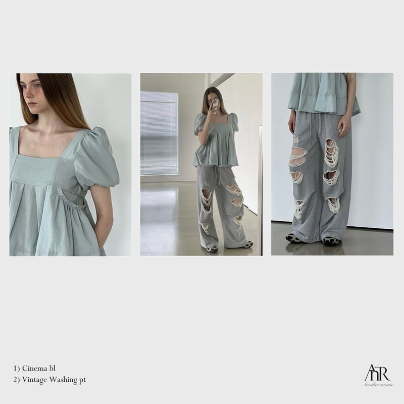 Another Avenue - Korean Women Fashion - #momslook - Cinema Blouse - 7