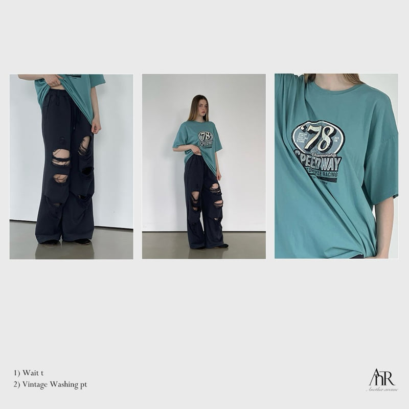 Another Avenue - Korean Women Fashion - #momslook - Wait Tee - 8
