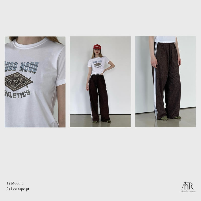 Another Avenue - Korean Women Fashion - #momslook - Leopard Tape Pants - 8