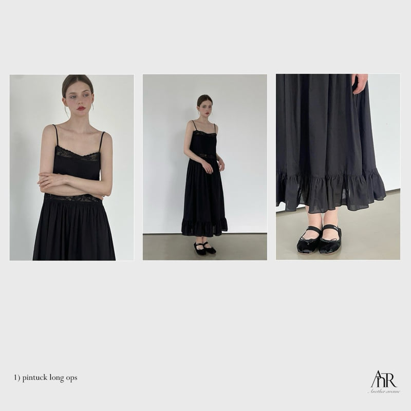 Another Avenue - Korean Women Fashion - #womensfashion - Pintuck Long One-piece - 4