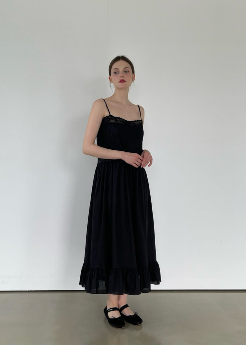Another Avenue - Korean Women Fashion - #momslook - Pintuck Long One-piece - 6