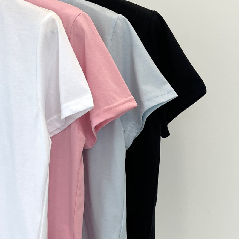 Another Avenue - Korean Women Fashion - #momslook - Mood Tee - 2