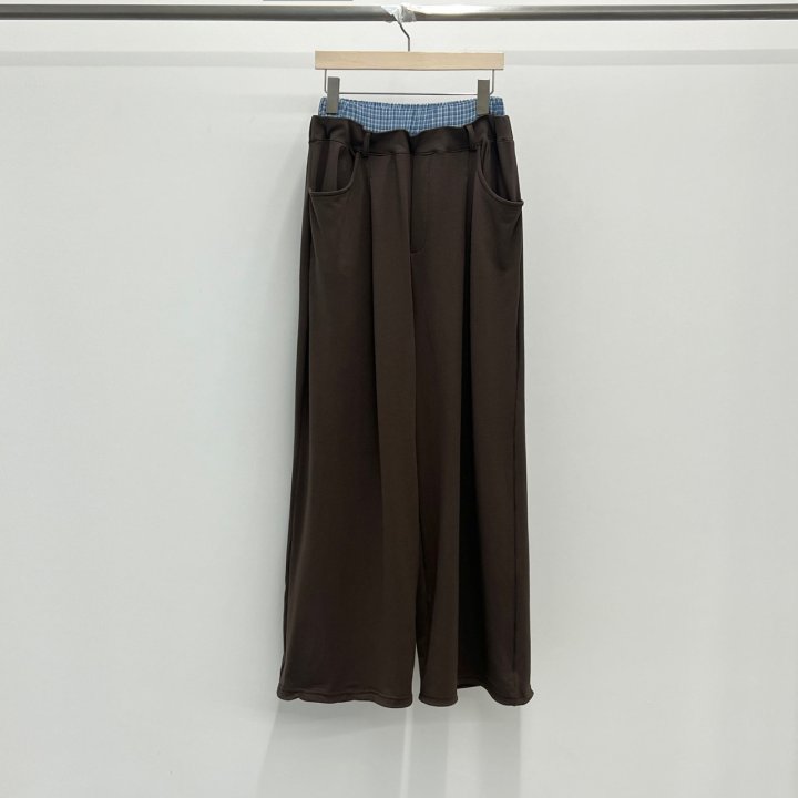 Another Avenue - Korean Women Fashion - #restrostyle - Lulu Contrast Pants - 3