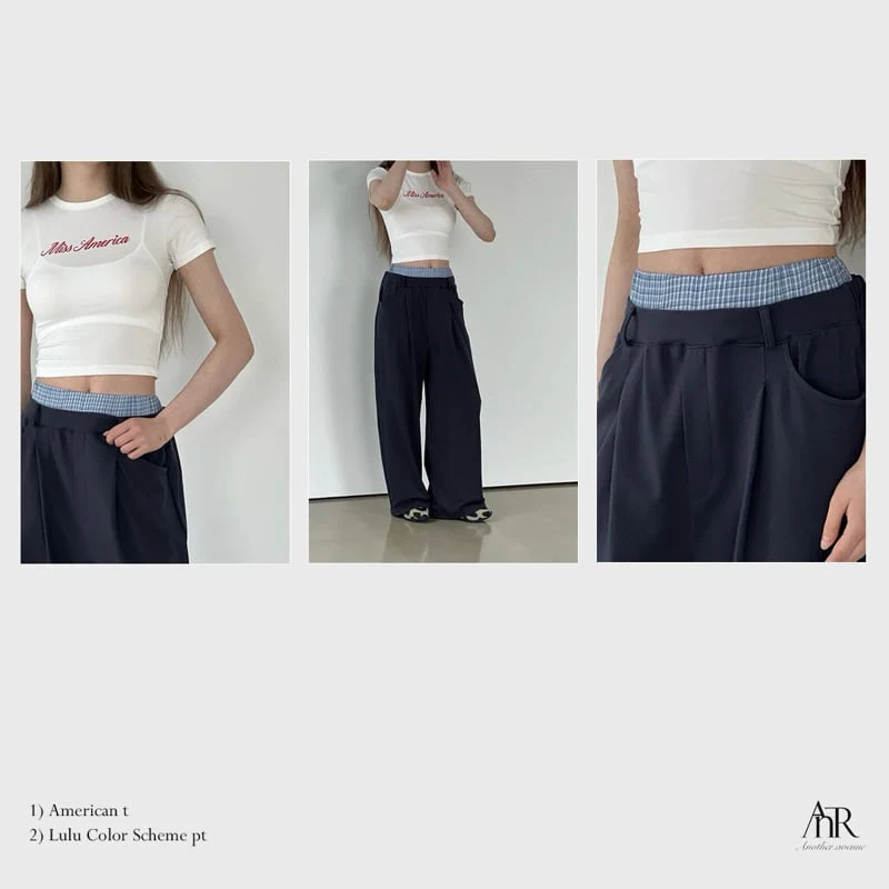 Another Avenue - Korean Women Fashion - #romanticstyle - America Tee - 9