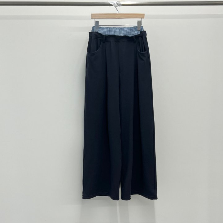 Another Avenue - Korean Women Fashion - #restrostyle - Lulu Contrast Pants - 4