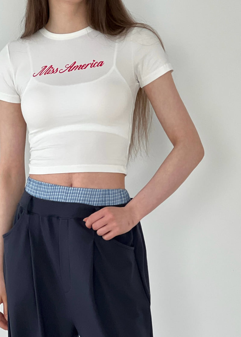 Another Avenue - Korean Women Fashion - #shopsmall - America Tee - 10