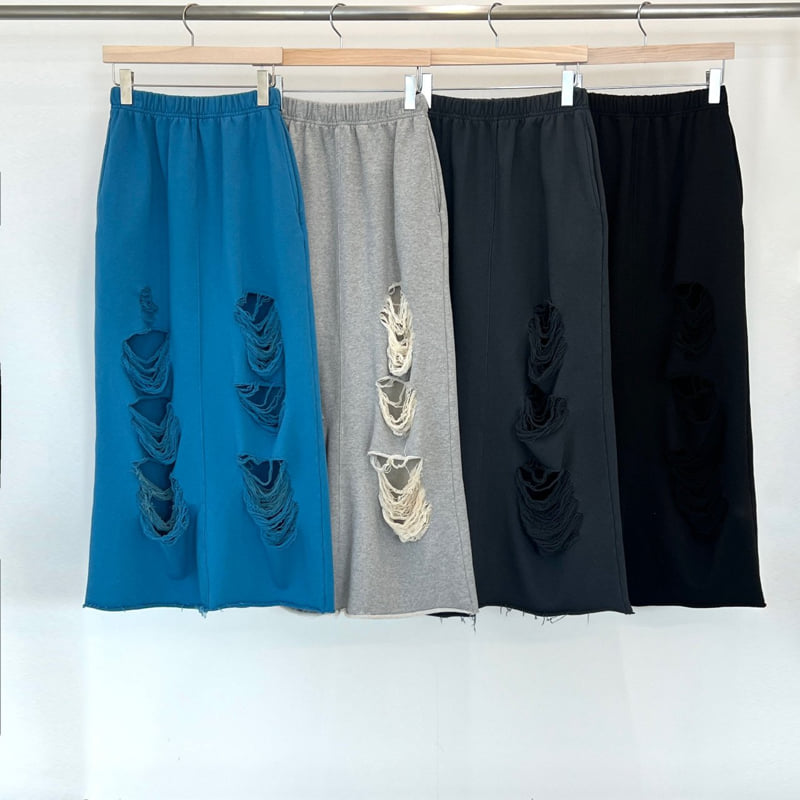 Another Avenue - Korean Women Fashion - #shopsmall - Vintage Washed Skirt