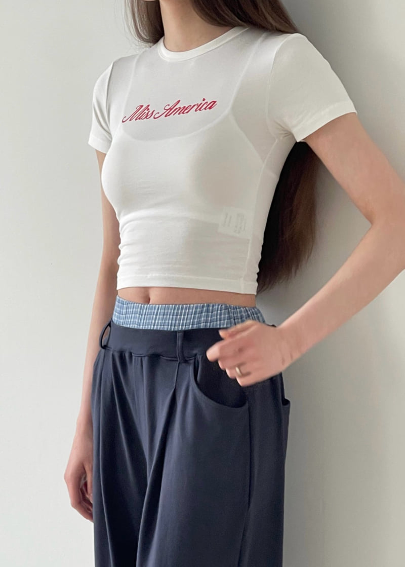 Another Avenue - Korean Women Fashion - #thatsdarling - America Tee - 11
