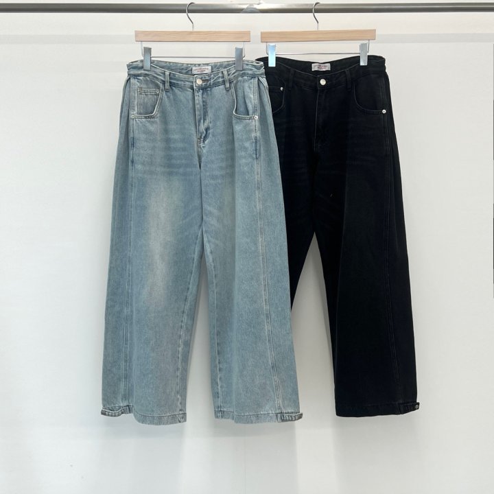 Another Avenue - Korean Women Fashion - #thatsdarling - String Bijou Denim Pants