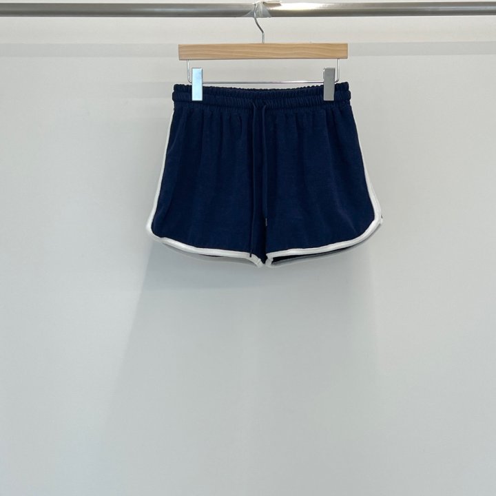 Another Avenue - Korean Women Fashion - #thatsdarling - Terry Contrast Short Pants - 4