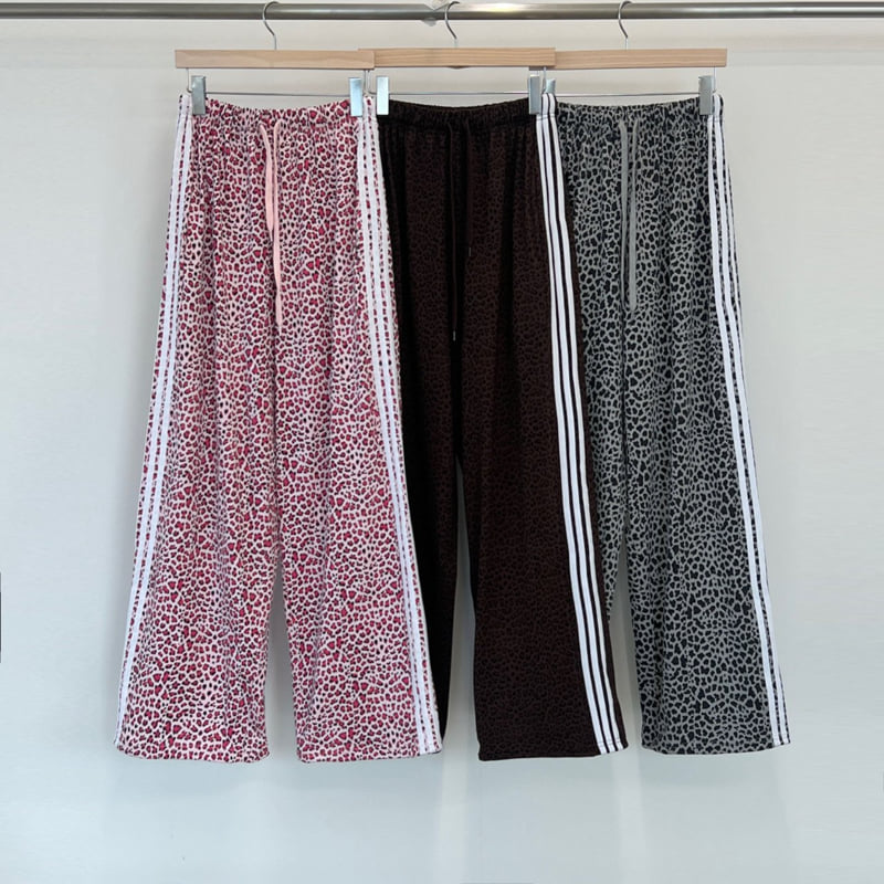 Another Avenue - Korean Women Fashion - #thelittlethings - Leopard Tape Pants