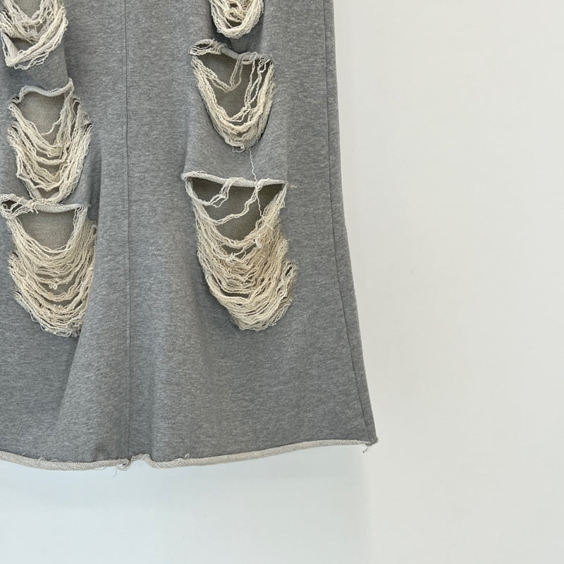 Another Avenue - Korean Women Fashion - #thelittlethings - Vintage Washed Skirt - 3