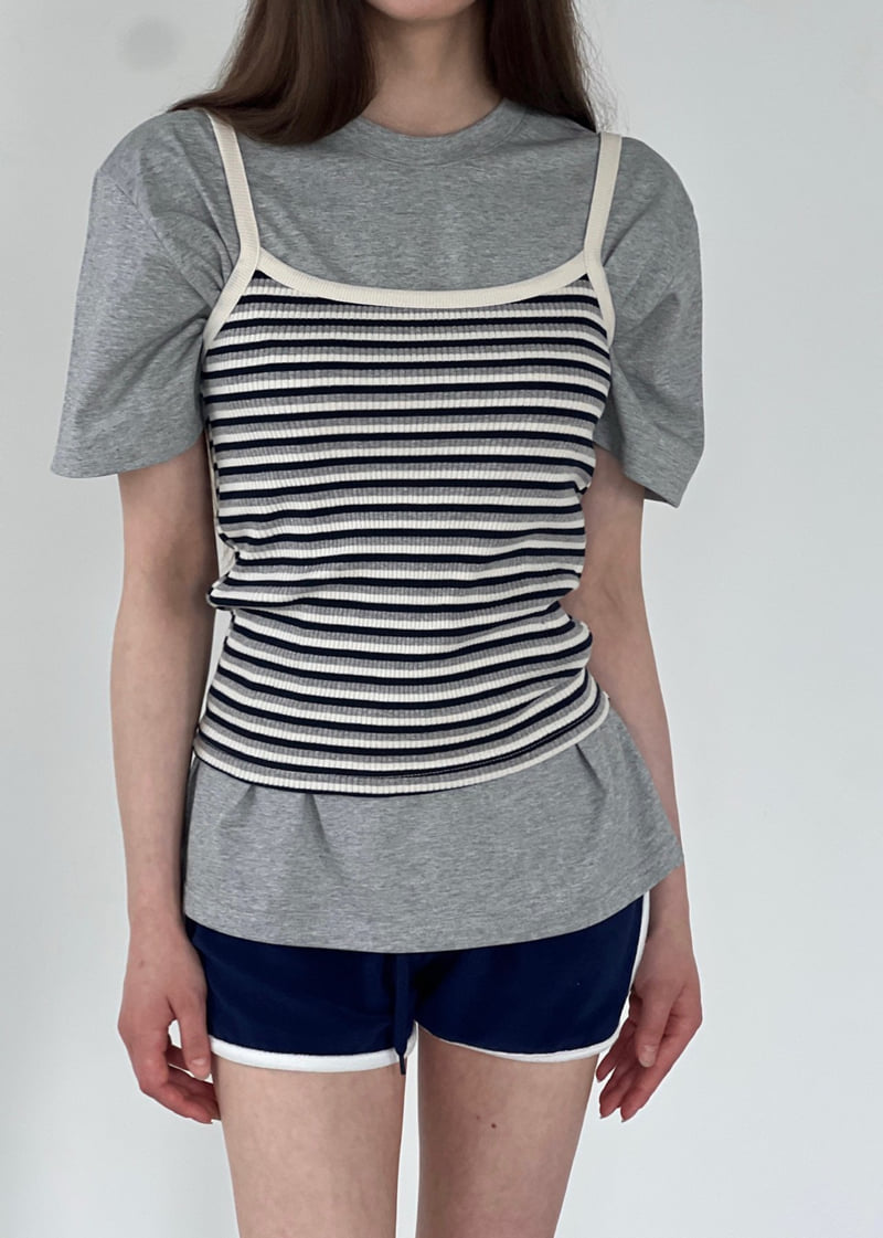 Another Avenue - Korean Women Fashion - #womensfashion - Rain Sleeveless Tee - 11