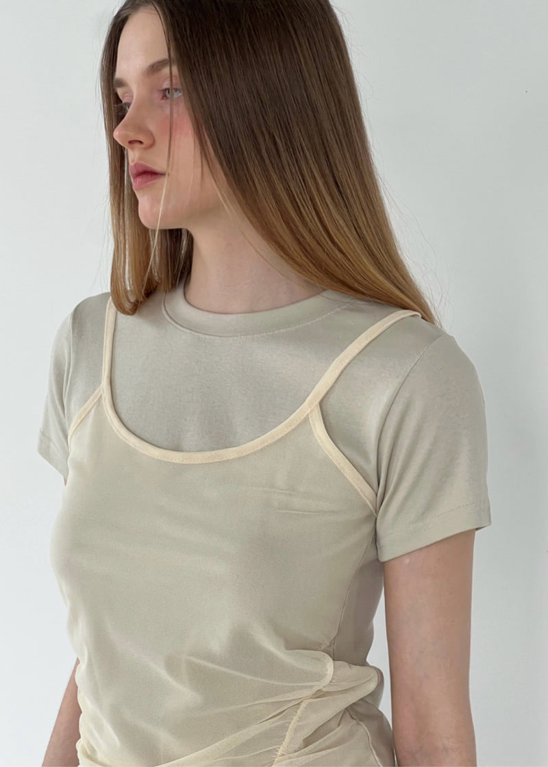 Another Avenue - Korean Women Fashion - #womensfashion - Layered Mesh Tee - 11