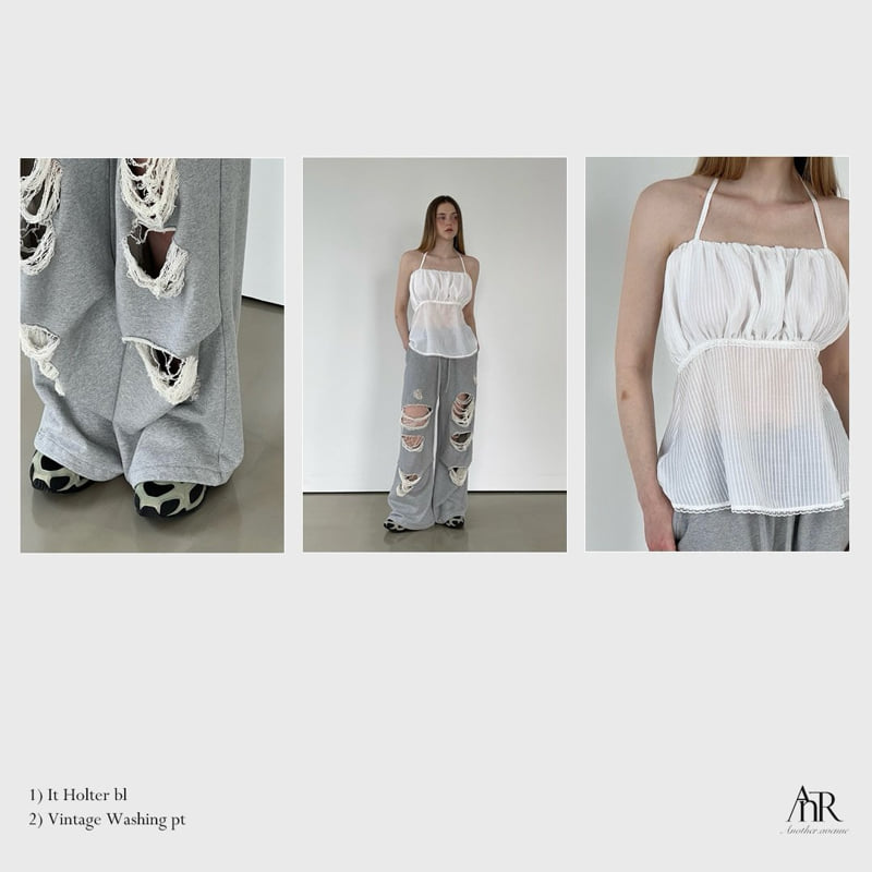 Another Avenue - Korean Women Fashion - #womensfashion - Vintage Washing Pants - 10