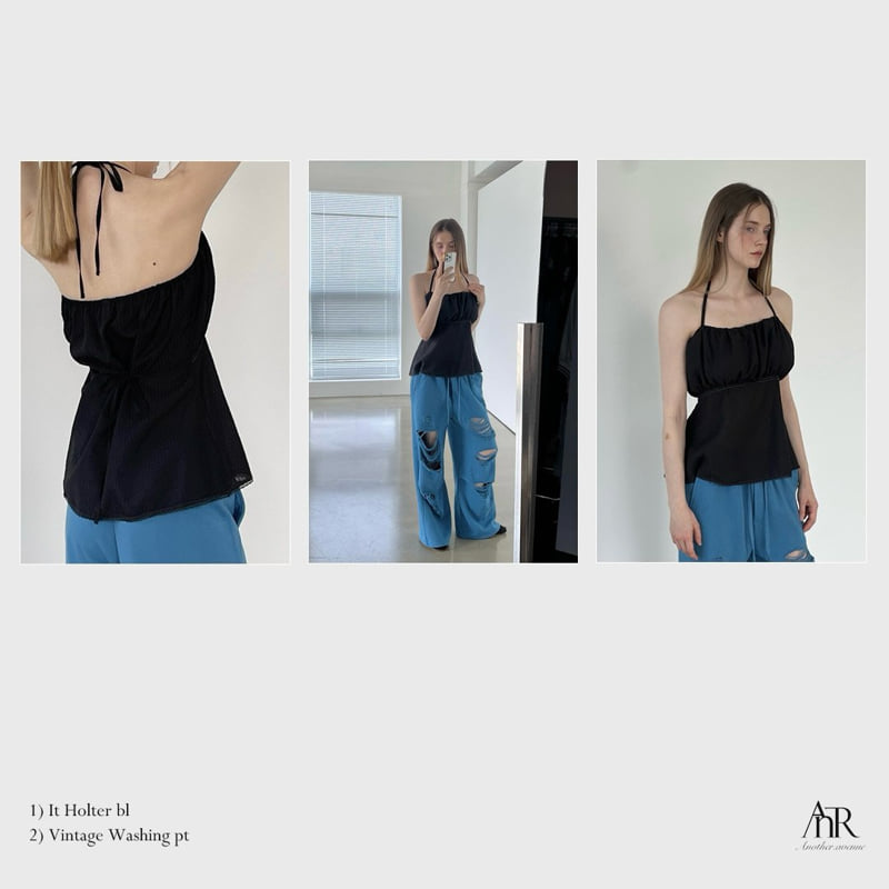 Another Avenue - Korean Women Fashion - #womensfashion - Vintage Washing Pants - 8