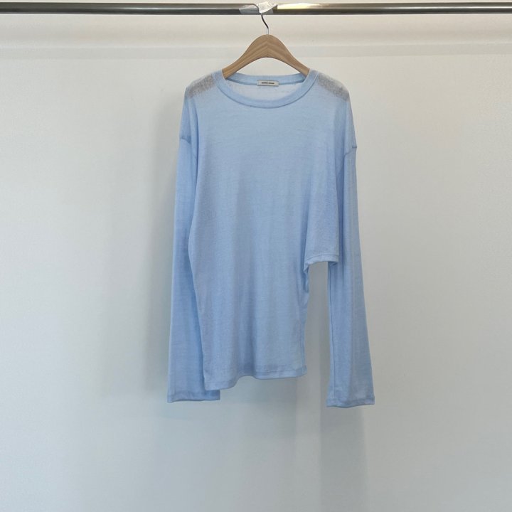 Another Avenue - Korean Women Fashion - #womensfashion - Line Cutting Tee - 5
